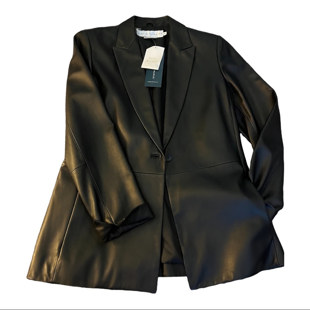NWT Garfield & Marks Genuine Leather Jacket